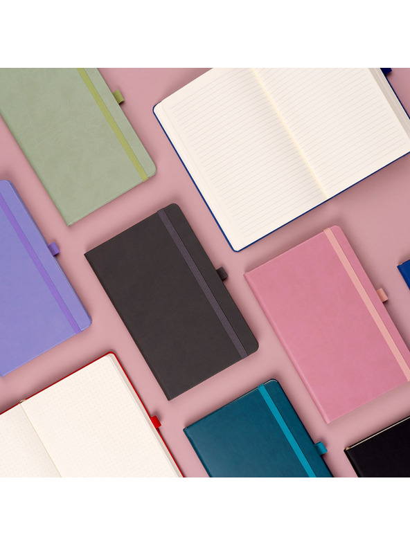 NOTIQUE NOTIQUE-Notizen Dunkelblau, liniert, 13 x 21 cm