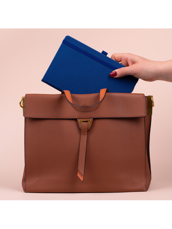 NOTIQUE NOTIQUE-Notizen Dunkelblau, liniert, 13 x 21 cm