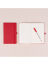 NOTIQUE NOTIQUE-Notizen Rot, liniert, 13 x 21 cm
