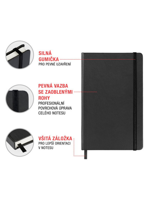 NOTIQUE NOTIQUE-Notizen Dominik Miklušák, liniert, 11 x 16 cm