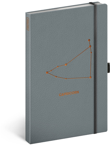 NOTIQUE NOTIQUE Notes Sternzeichen Steinbock, gefüttert, 13 x 21 cm
