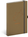 NOTIQUE NOTIQUE Notes Tierkreiszeichen Schütze, liniert, 13 x 21 cm