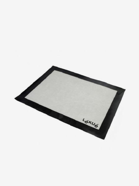 Lékué Lékué Silikon-Backmatte in Schwarz und Weiß
