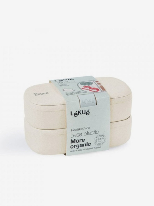 Lékué Cream Lunch Box Lékué LunchBox To Go Organic (1000 ml)