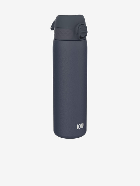 ION8 Dunkelblau Edelstahl-Flasche 600 ml Ion8 Leak Proof