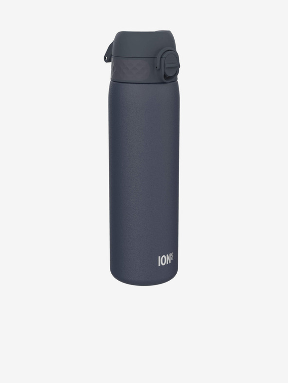 ION8 Dunkelblau Edelstahl-Flasche 600 ml Ion8 Leak Proof