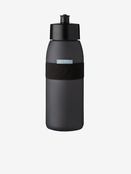 Mepal Schwarze Sportflasche Mepal Ellipse 500 ml