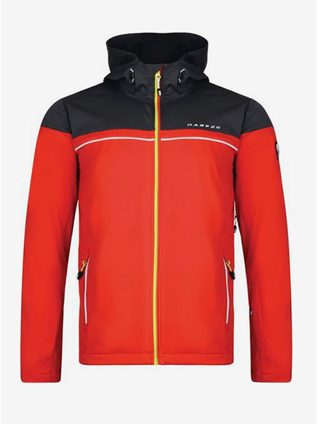 Dare 2B Schwarz-rote Herren Softshell-Jacke DARE 2B Amnesty