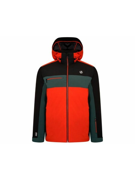Dare 2B Schwarze und rote Herren-Winterjacke mit Kapuze Dare 2B Rivalise