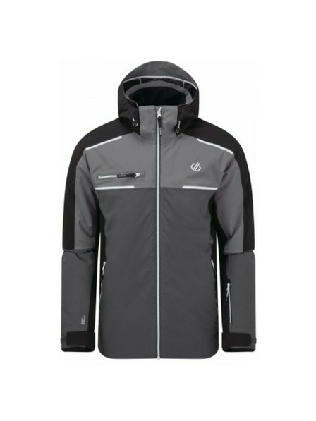 Dare 2B Schwarz-graue Herren-Winterjacke mit Kapuze Dare 2B Intermit III Jkt