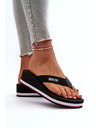 BIG STAR SHOES Damen-Keilsandalen Big Star Schwarz Größe: