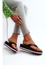BIG STAR SHOES Damen-Keilsandalen Big Star Schwarz Größe: