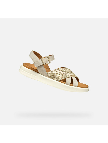 Geox Beige Damen-Sandalen Geox XAN2S