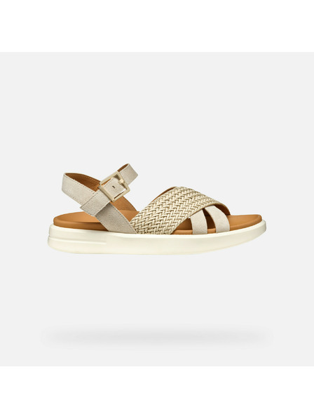 Geox Beige Damen-Sandalen Geox XAN2S