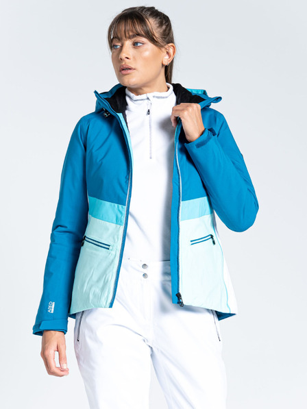 Dare 2B Blaue Dare 2B Equalise Skijacke mit Kapuze für Damen
