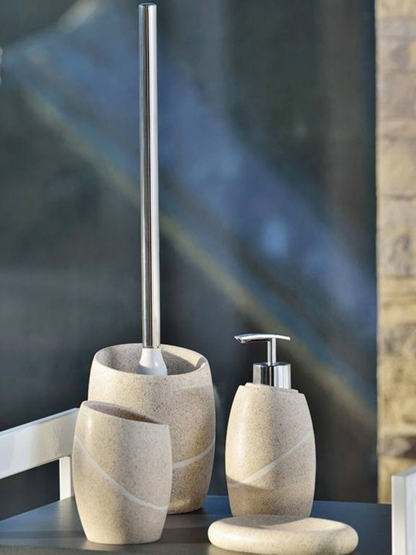 Kela WC-Set TALUS, Poly, Steindekor KELA