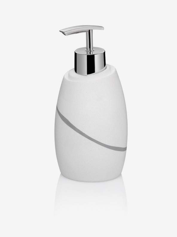 Kela Seifenspender Talus Polyresin weiß 300 ml KELA