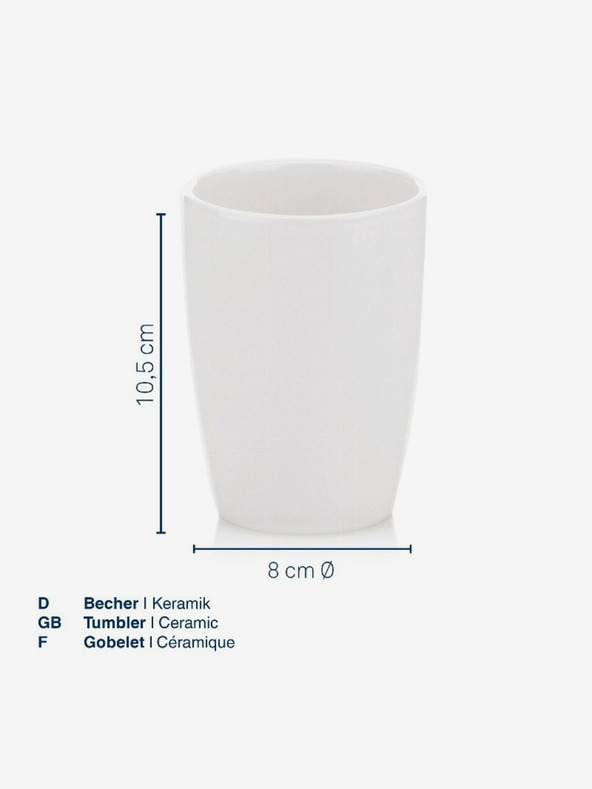 Kela Becher NATURA Keramik KELA