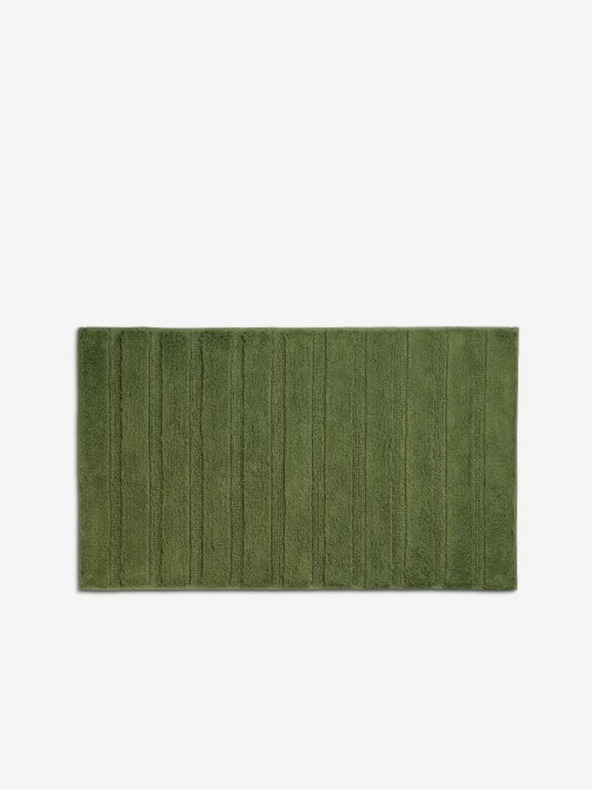 Kela Badteppich Megan 100% Baumwolle moosgrün 120,0x70,0x1,6cm KELA