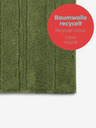 Kela Badteppich Megan 100% Baumwolle moosgrün 120,0x70,0x1,6cm KELA