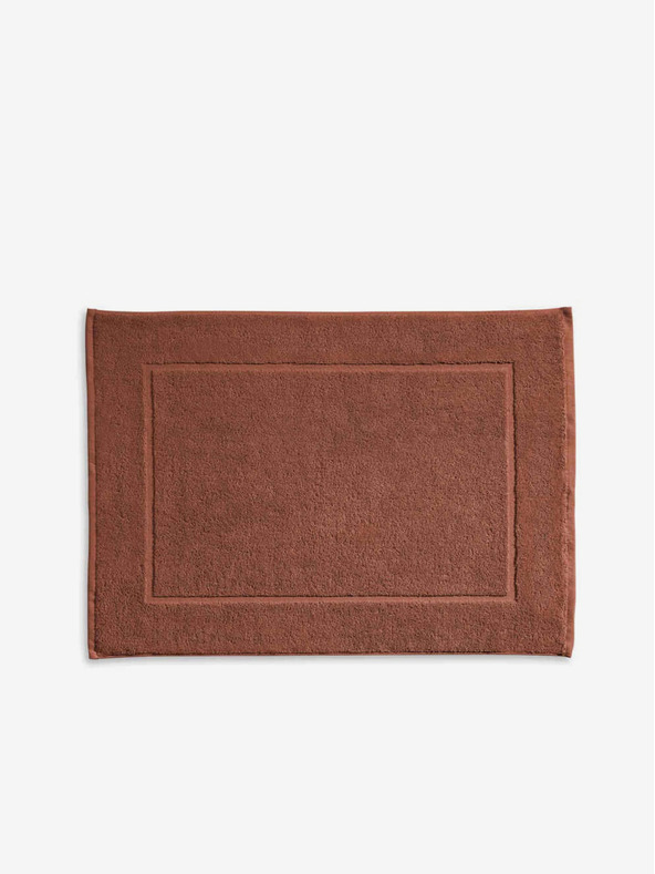 Kela Badteppich Ladessa 70x50 cm Baumwolle terra KELA