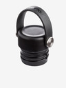 Hydro Flask Schwarzer Hydro Flask Standard Mouth Flex Cap aus Edelstahl (621 ml)