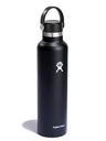 Hydro Flask Hydro Flask Edelstahl-Thermoflasche Standard Mouth Flex Cap 24 oz (709 ml) Schwarz