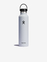 Hydro Flask Weiße Edelstahl-Thermoflasche Hydro Flask Standard Mouth Flex (709 ml)