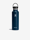 Hydro Flask Dunkelblau Edelstahl-Thermoflasche Hydro Flask Standard Mouth Flex Cap (621 ml)