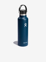 Hydro Flask Dunkelblau Edelstahl-Thermoflasche Hydro Flask Standard Mouth Flex Cap (621 ml)