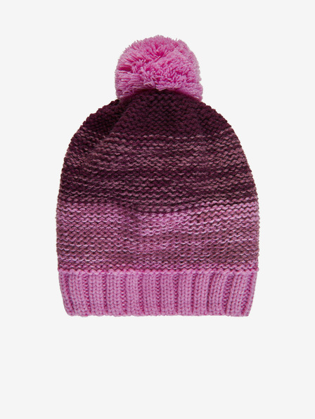 Color Kids Lila Mädchen Wintermütze mit Bommel Color Kids