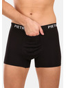 Pietro Filipi Zweier-Set - Herren-Boxershorts Pietro Filipi Kugelhalter schwarz