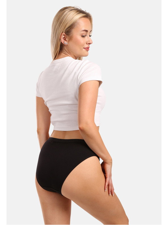 Pietro Filipi Dreier-Set - schwarzer Damen-Slip von Pietro Filipi