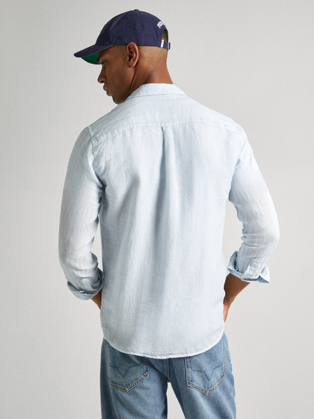 Pepe Jeans Hellblaues Herrenhemd Pepe Jeans