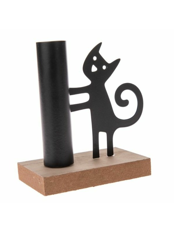 Casa de Engel Metall-Kerzenhalter - Katze, 4/48