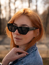 VEYREY Veyrey High-End polarisierende Cat-Eye-Sonnenbrille Targigoth