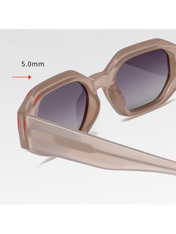 VEYREY Veyrey High-End polarisierende Sonnenbrille oval Sunodagh