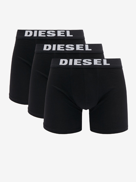 Diesel Dreier-Set Herren-Boxershorts in Schwarz Diesel