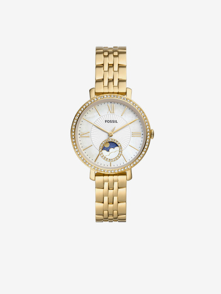 Fossil Goldene Damenarmbanduhr Fossil Jacqueline