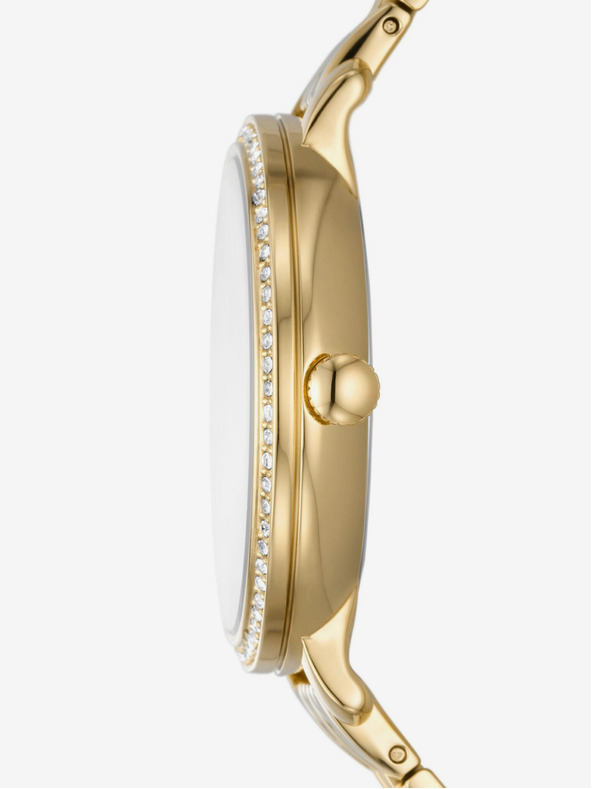 Fossil Goldene Damenarmbanduhr Fossil Jacqueline