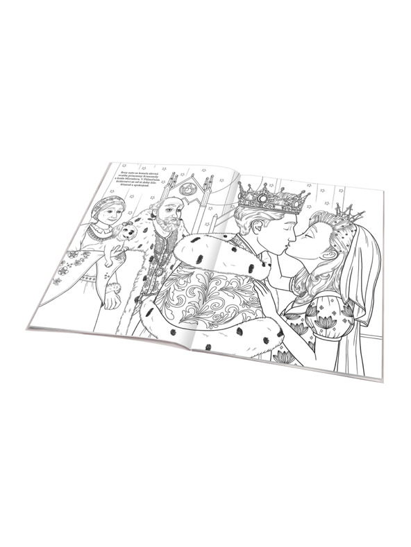 BAAGL  THE MISS PRINCESS - Malbuch basierend auf dem Filmmärchen