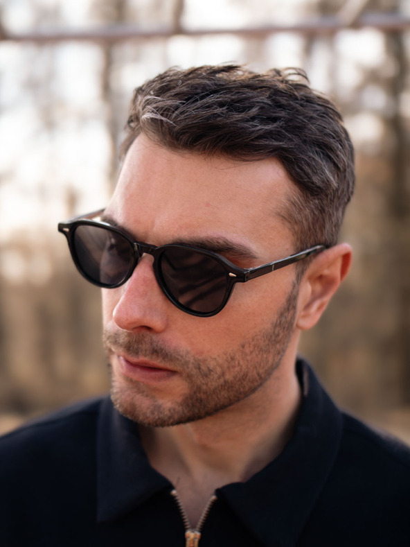 VEYREY Veyrey High-End polarisierte ovale Sonnenbrille Gharol