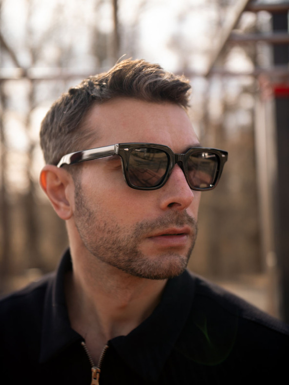 VEYREY Veyrey High-End polarisierte Nerd-Sonnenbrille Vlorg