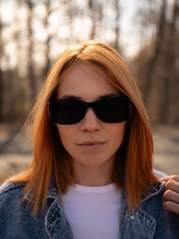 VEYREY Veyrey Cat-Eye Sonnenbrille Ghamorz