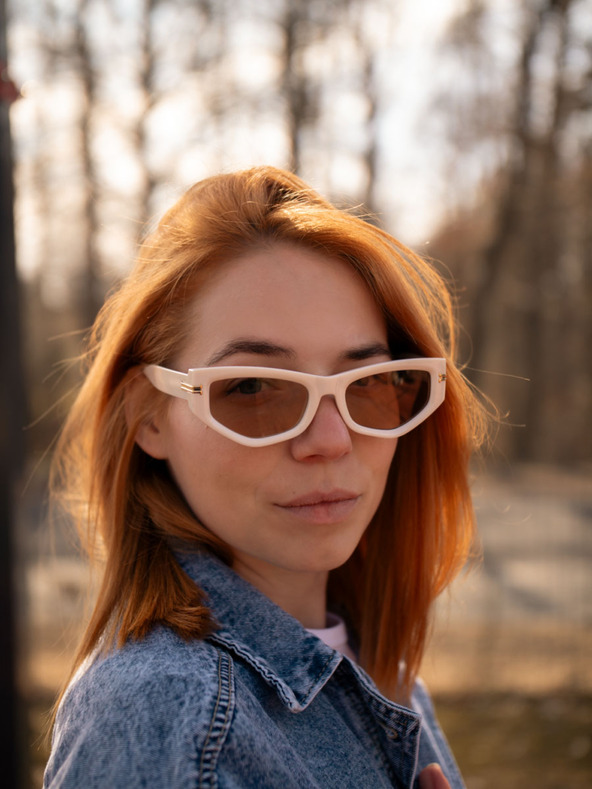 VEYREY Veyrey Cat-Eye Sonnenbrille Bugdurash