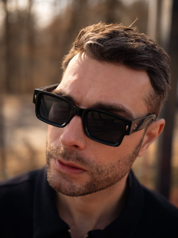 VEYREY Veyrey Eckige Sonnenbrille Vugub