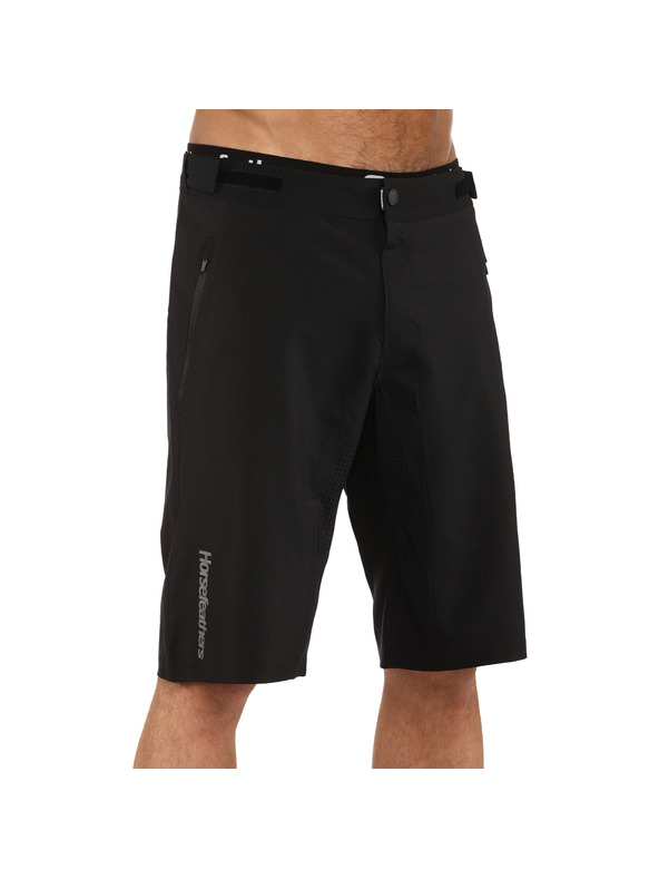 Horsefeathers Fahrradshorts Venture - schwarz HORSEFEATHERS