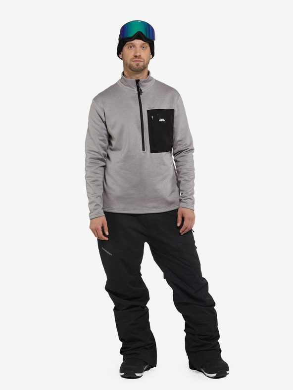Horsefeathers Funktions-Sweatshirt Miner Horsefeathers - grau