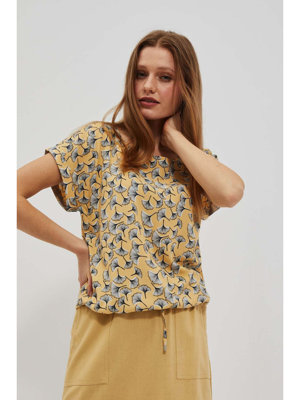 Moodo Gelbe Bluse Moodo