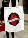 ZOOT.Original Weiße Segeltuchtasche ZOOT Original Carrying Heart